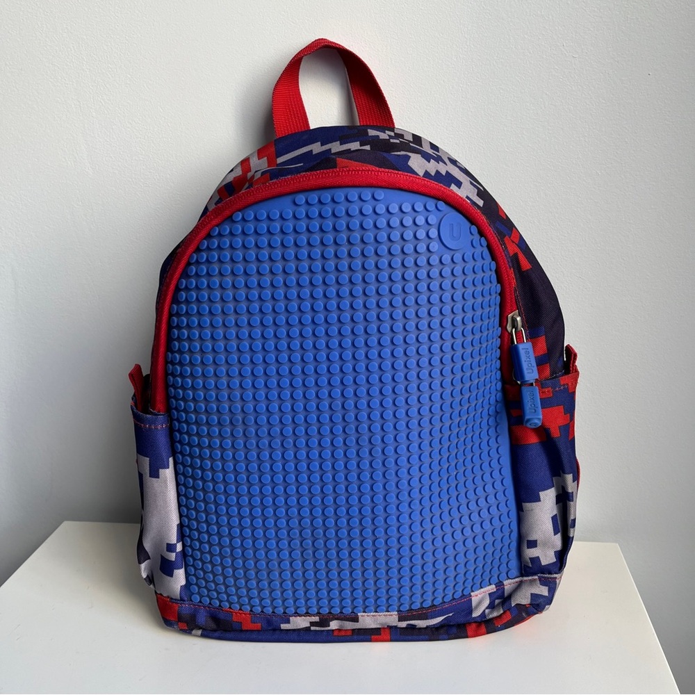UPixel Kids Pixel Backpack Blue Red